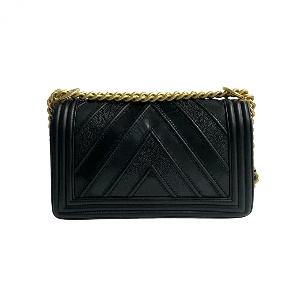 CHANEL – Black Chanel Boy Shoulder Bag