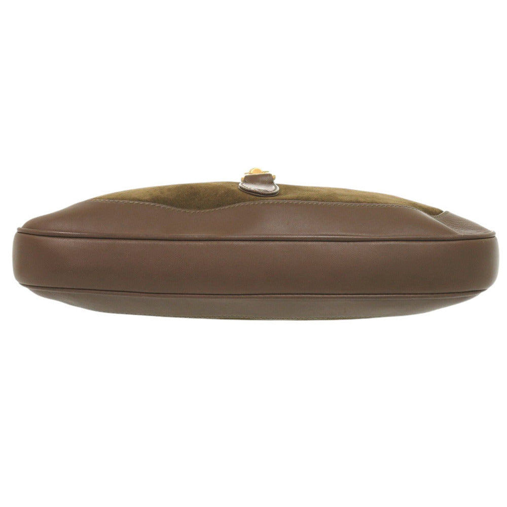 GUCCI – Jackie Shoulder Bag – Vault Vintage, Brown Suede & Leather