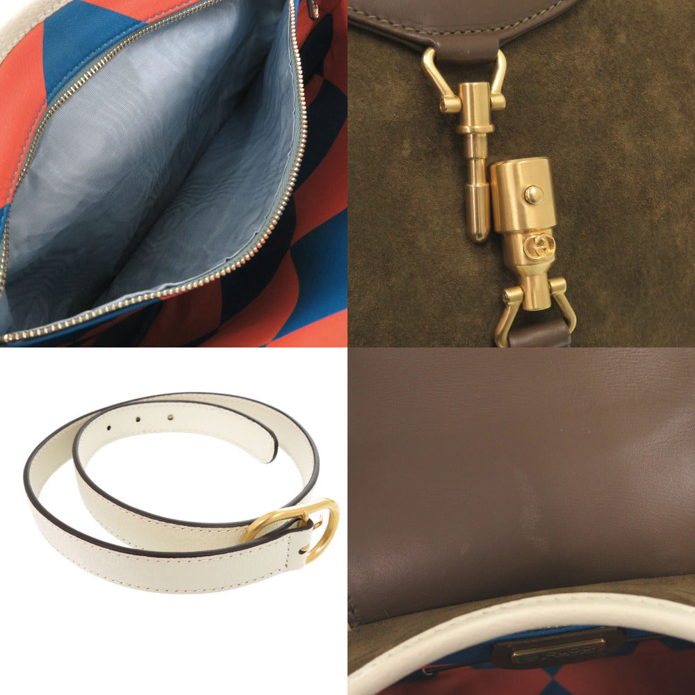 GUCCI – Jackie Shoulder Bag – Vault Vintage, Brown Suede & Leather