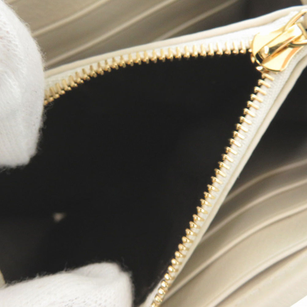 GUCCI – Blondy Chain Wallet – White Leather