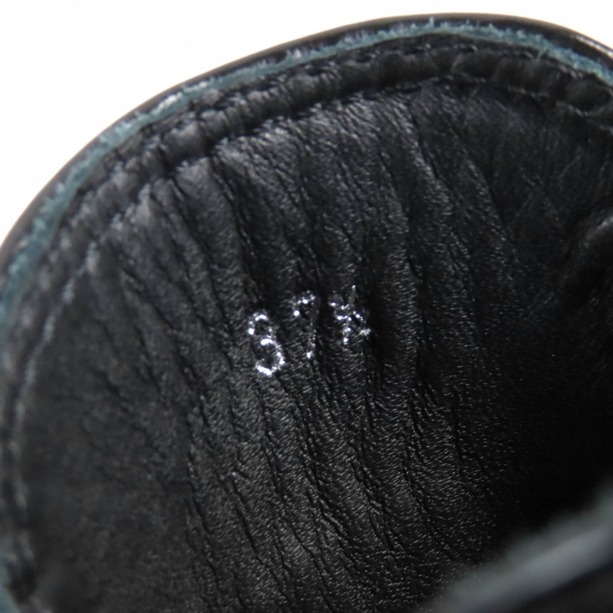 PRADA – Brushed Leather Short Boots – Black “Chocolate” – Size 37.5 –