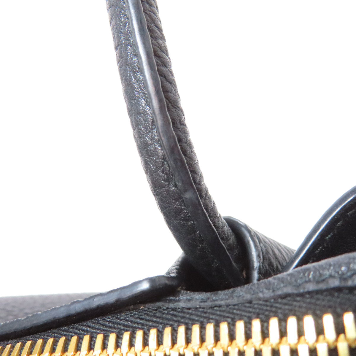 PRADA – Black Leather 2WAY Structured Handbag – With Shoulder Strap