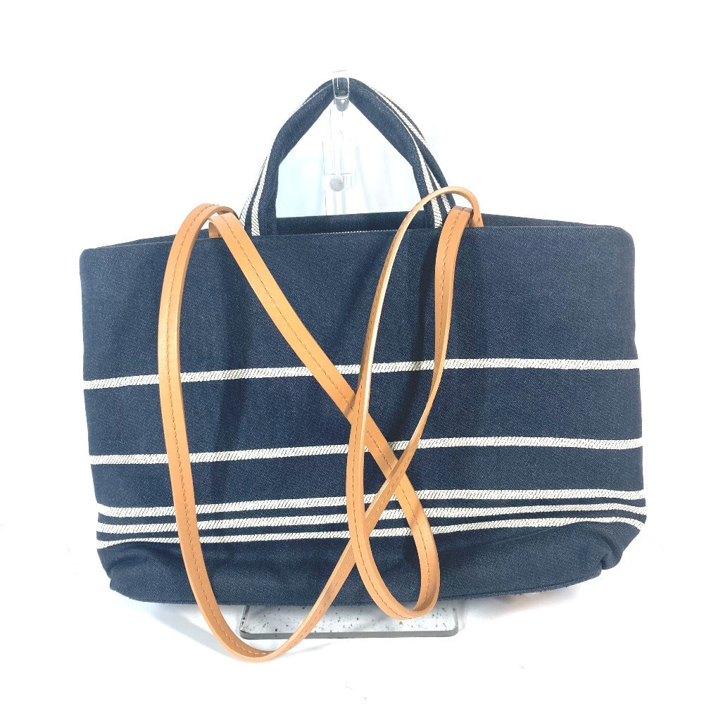 CHANEL Denim Tote CC Coco Mark Early 2000s Cruise Collection – Designed by Karl Lagerfeld – Made in Italy – Authentic Pre-Owned ✨Near-New