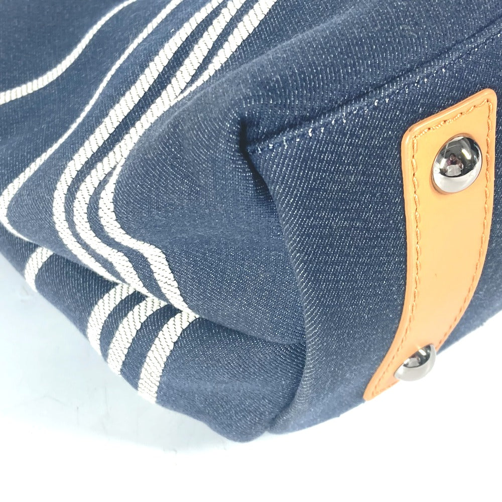 CHANEL Denim Tote CC Coco Mark Early 2000s Cruise Collection – Designed by Karl Lagerfeld – Made in Italy – Authentic Pre-Owned ✨Near-New