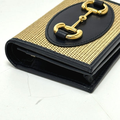 GUCCI Horsebit 1955 wallet by Aldo Gucci – 2000’s – 100% Authentic ✨Excellent Pre-Owned Condition