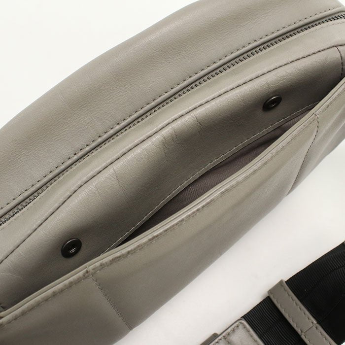 BOTTEGA VENETA – Belt Bag – Intrecciato Leather Body Bag – Model No. 520425 – Tomas Maier – Circa 2015 – Gray – 100% Authentic Pre - Owned - LLUXE.CA