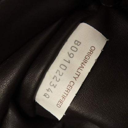 Bottega Veneta by Daniel Lee Chain Pouch Bag in Brown Calfskin with Gold Chain – Italy, Circa 2020 – Pre - Owned, 100% Authentic (Genuine) Item No.75514244 - LLUXE.CA