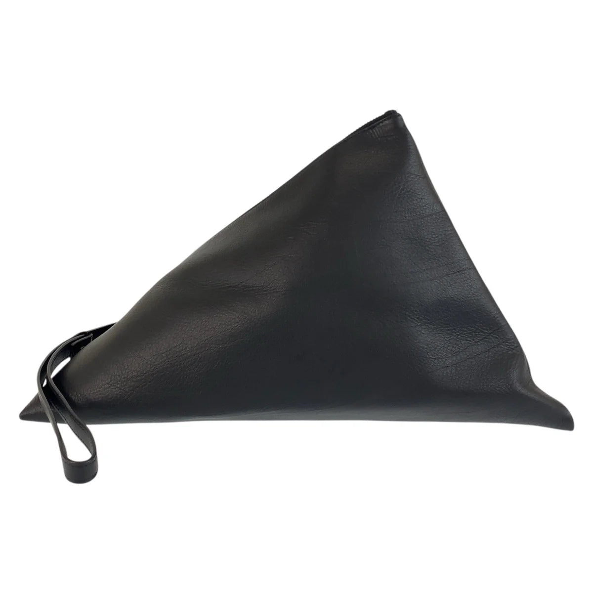 BOTTEGA VENETA – Black Leather Clutch / Business Pouch –