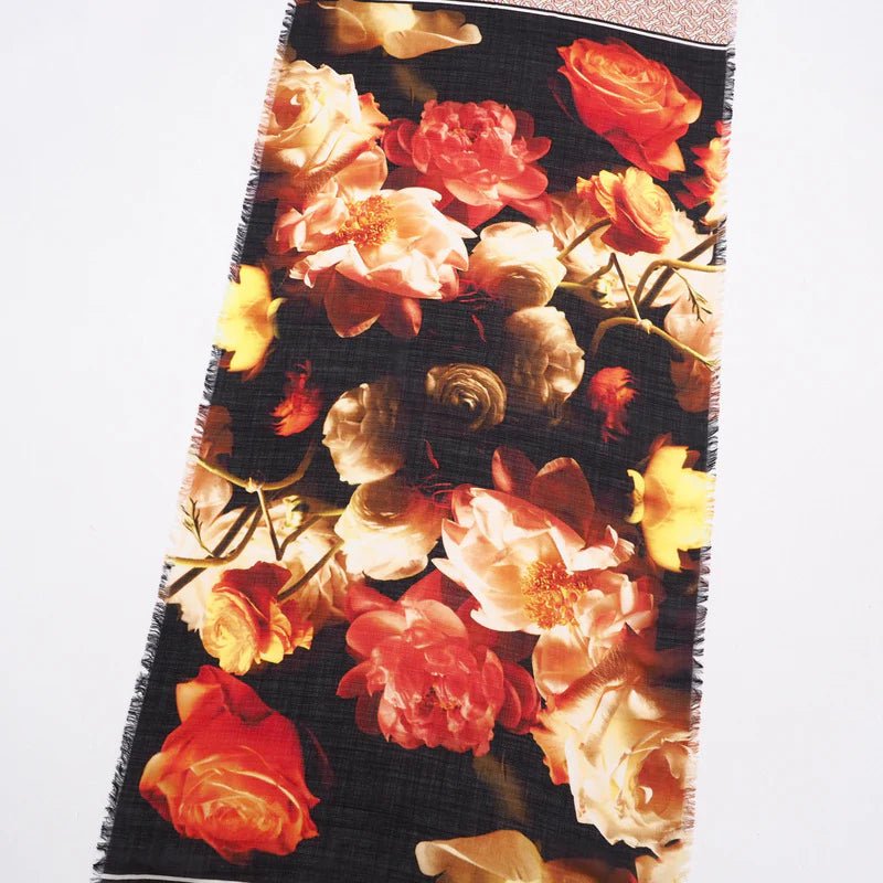 BURBERRY – Wool & Silk Shawl – Model No. 8027472 – Riccardo Tisci – c. 2021 – 100% Authentic Pre - Owned - LLUXE.CA