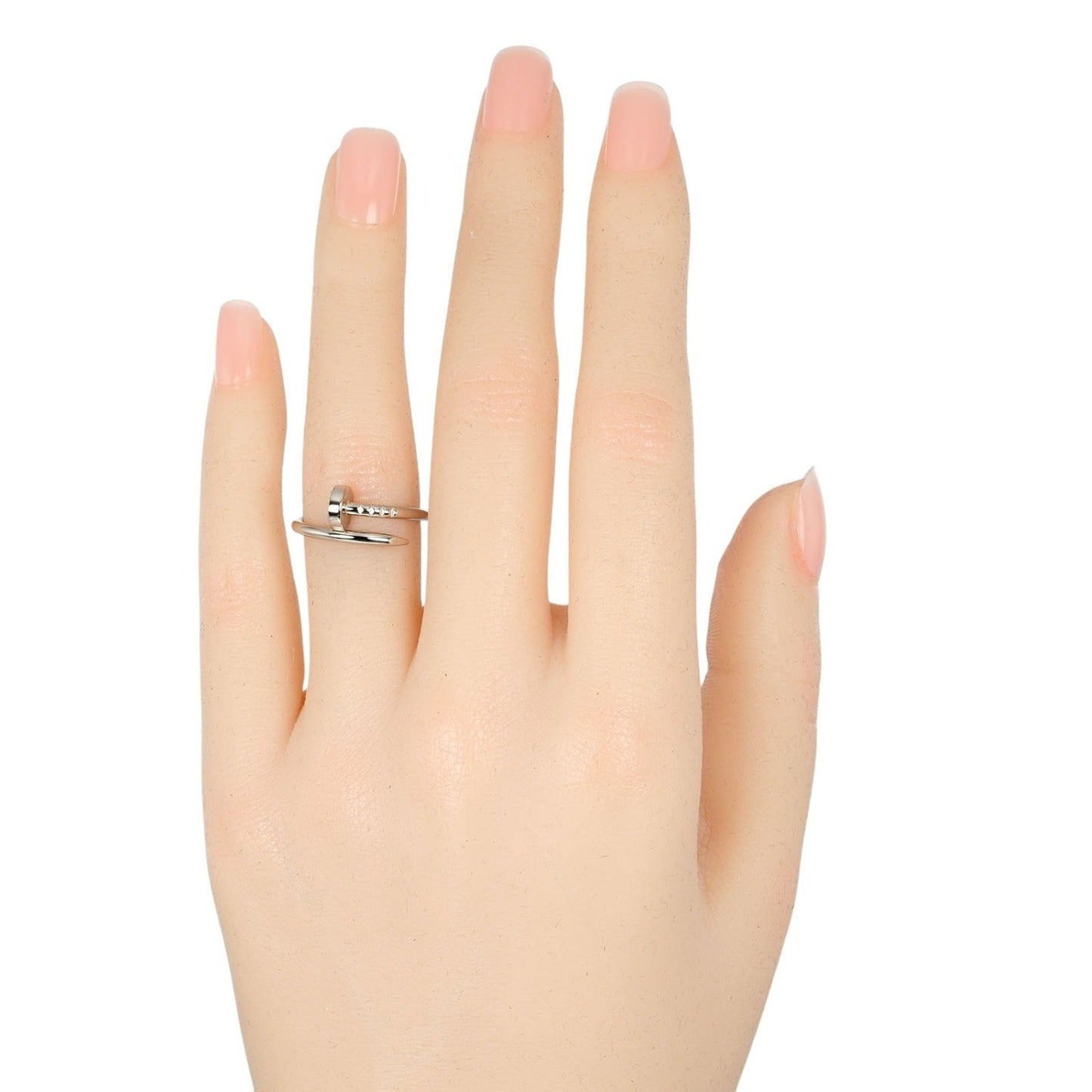 CARTIER – Juste un Clou Ring – Model No. KIG822 – Aldo Cipullo – Size 46 – 100% Authentic Pre - Owned - LLUXE.CA
