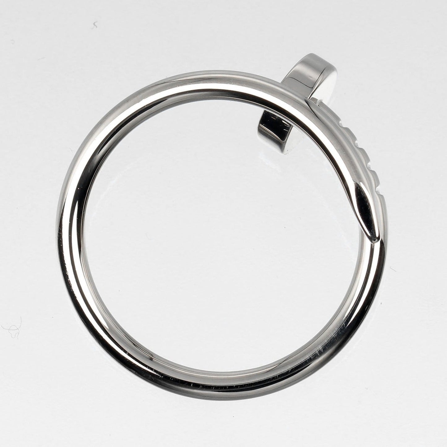 CARTIER – Juste un Clou Ring – Model No. KIG822 – Aldo Cipullo – Size 46 – 100% Authentic Pre - Owned - LLUXE.CA