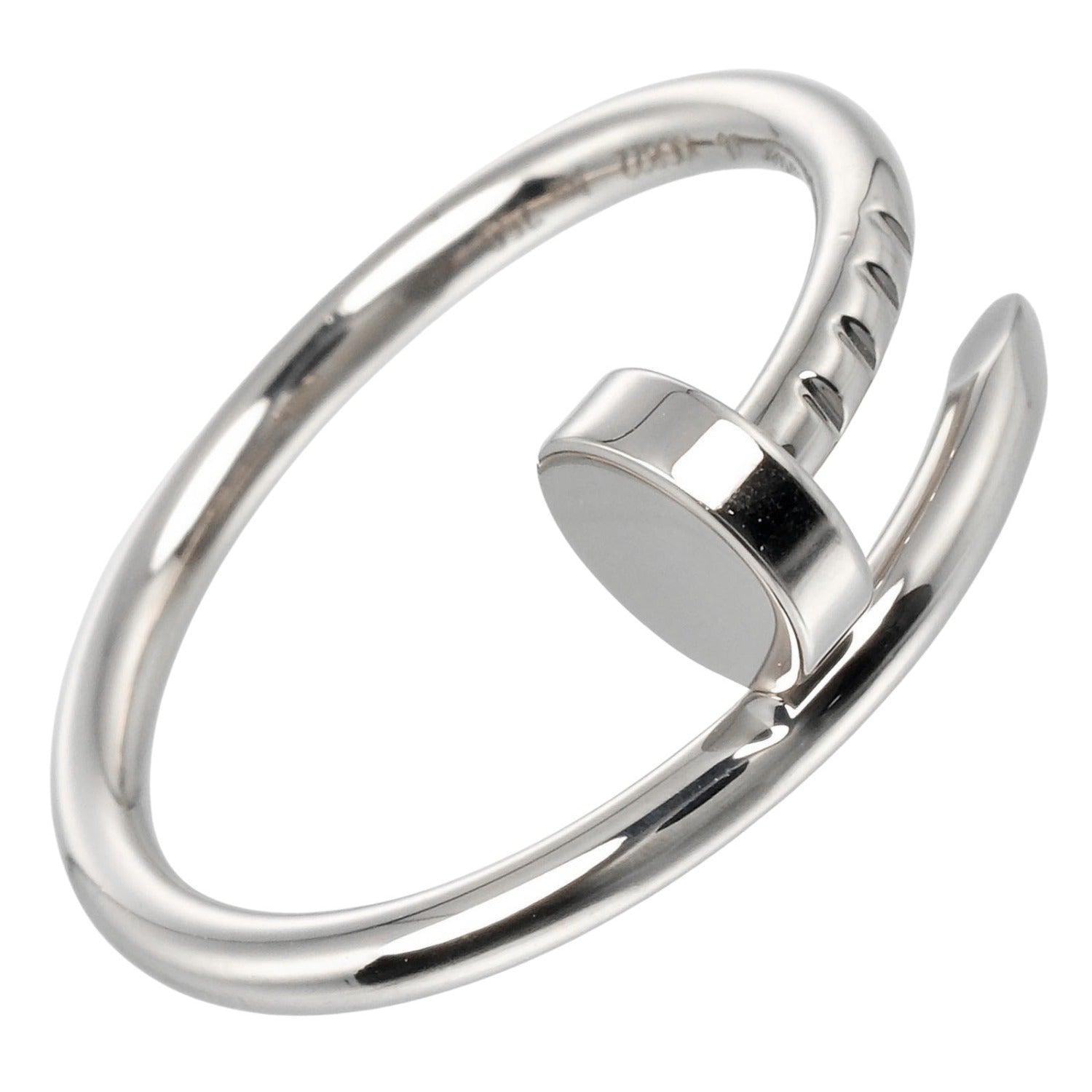 CARTIER – Juste un Clou Ring – Model No. KIG822 – Aldo Cipullo – Size 46 – 100% Authentic Pre - Owned - LLUXE.CA