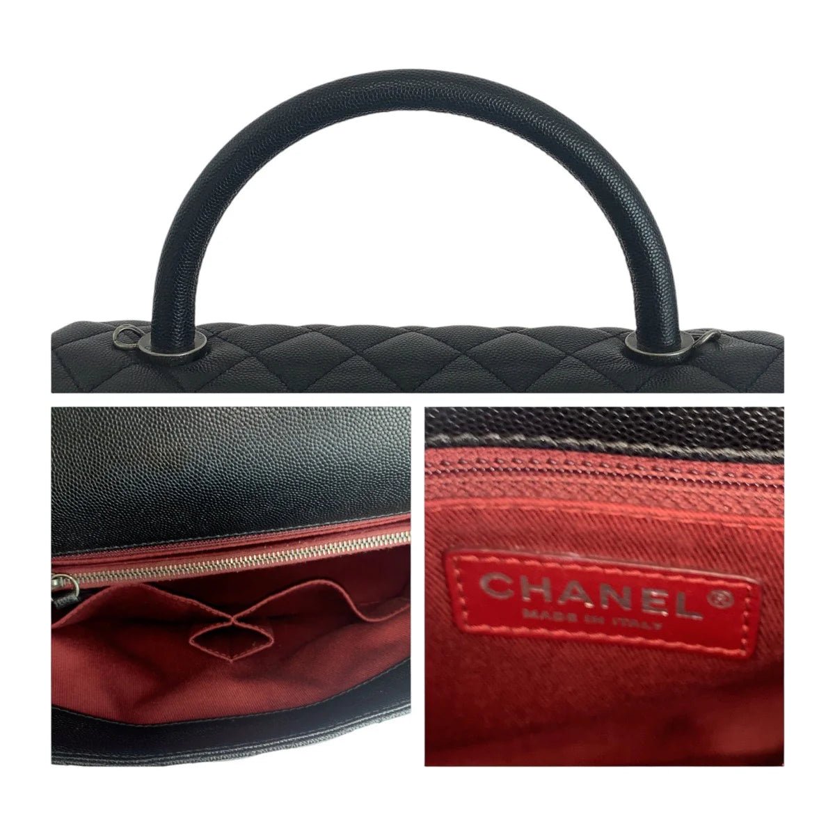 CHANEL – Handbag – Coco Handle 29 Large – Karl Lagerfeld – 2017 – 100% Authentic Pre - Owned - LLUXE.CA