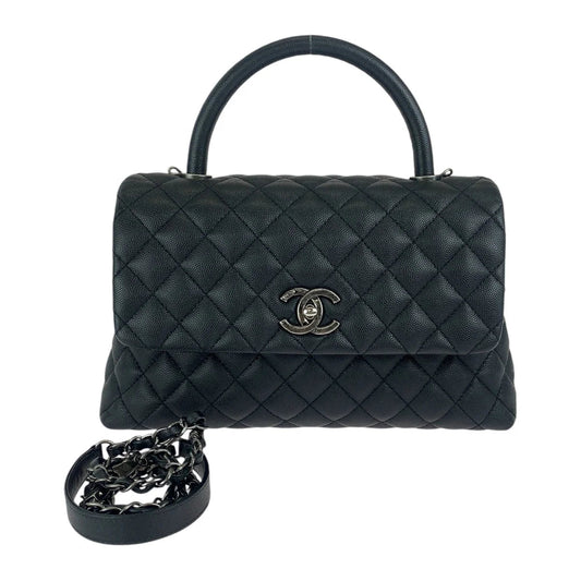 CHANEL – Handbag – Coco Handle 29 Large – Karl Lagerfeld – 2017 – 100% Authentic Pre - Owned - LLUXE.CA
