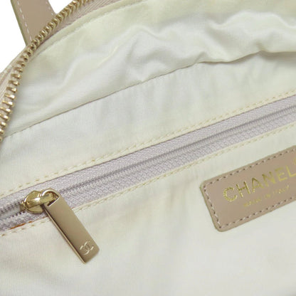CHANEL – New Travel Line Handbag – Beige Nylon Jacquard – Karl Lagerfeld – 1999 – 100% Authentic Pre - Owned - LLUXE.CA