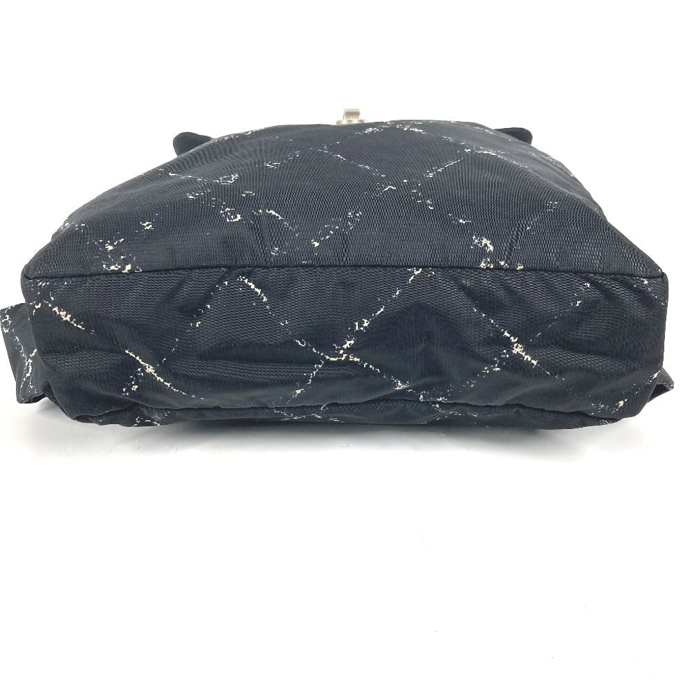 CHANEL Old Travel Line Backpack wMN - 241222 - 13 in Black Nylon – From the Ligne de Voyage Collection by Karl Lagerfeld (Circa Early 2000s) – Pre - Owned in Excellent Condition, 100% Authentic - LLUXE.CA