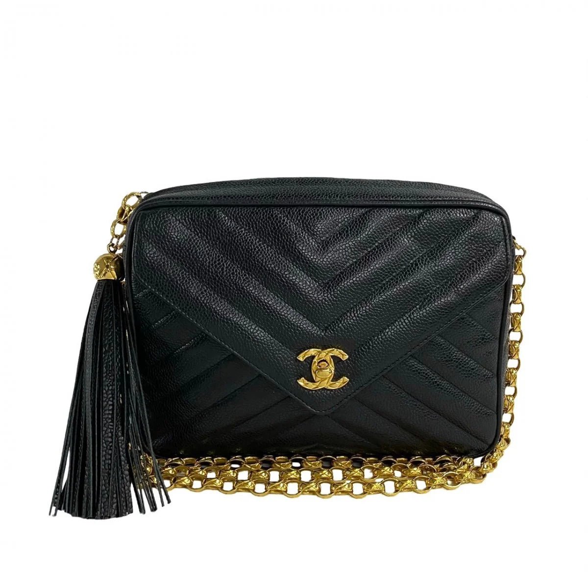 CHANEL – Shoulder Bag – COCO Mark – Karl Lagerfeld – 1991 – 100% Authentic Pre - Owned - LLUXE.CA