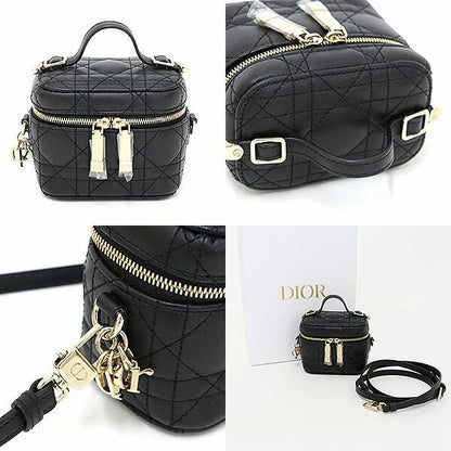 DIOR – LADY DIOR Micro Vanity – Model No. S09350NMJ – Maria Grazia Chiuri – 2023 – 100% Authentic Pre - Owned Item No. F - 03247 - LLUXE.CA