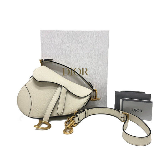 DIOR – Saddle Mini Bag – Model No. 5363 - 24786 - 3 – Maria Grazia Chiuri – 2022 – 100% Authentic Pre - Owned - LLUXE.CA