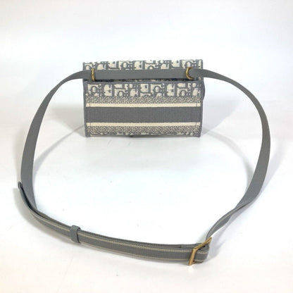 DIOR – Waist Bag – Oblique Jacquard Embroidery Saddle Slim Pouch – Kim Jones – 2018 Revival – 100% Authentic Pre - Owned Item No.: 5276 - 21705 - 11 - LLUXE.CA
