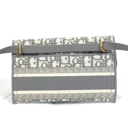 DIOR – Waist Bag – Oblique Jacquard Embroidery Saddle Slim Pouch – Kim Jones – 2018 Revival – 100% Authentic Pre - Owned Item No.: 5276 - 21705 - 11 - LLUXE.CA