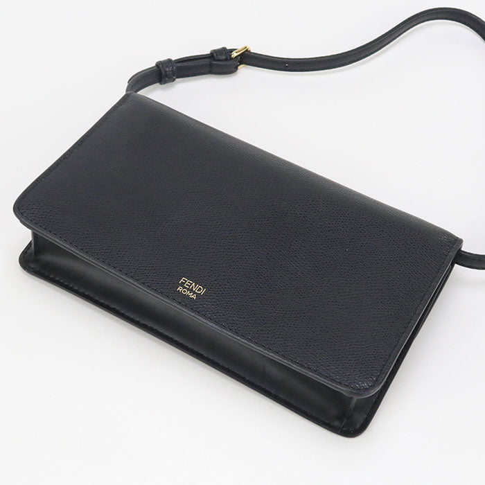 FENDI – Chain Wallet – Model No. FE88615 – FF Diamond – Silvia Venturini Fendi – 2020 – 100% Authentic Pre - Owned Item No:usdfe88615011 　　 　　 - LLUXE.CA