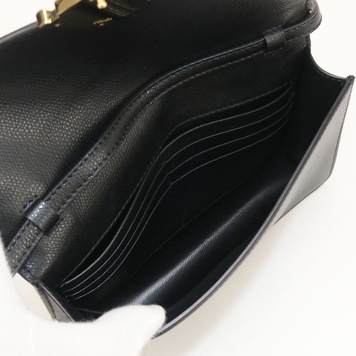 FENDI – Chain Wallet – Model No. FE88615 – FF Diamond – Silvia Venturini Fendi – 2020 – 100% Authentic Pre - Owned Item No:usdfe88615011 　　 　　 - LLUXE.CA