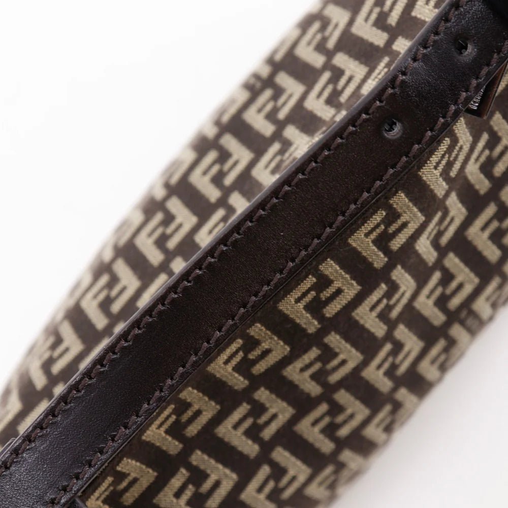 FENDI – Mini Pouch – Model No. 8N0001 – Zucchino Canvas – Early 2000s – 100% Authentic Pre - Owned – Made in Italy – Item No. I151525071 - LLUXE.CA
