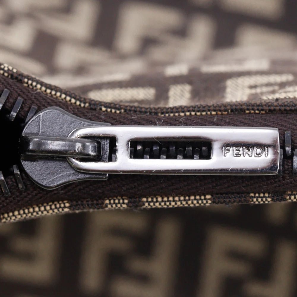 FENDI – Mini Pouch – Model No. 8N0001 – Zucchino Canvas – Early 2000s – 100% Authentic Pre - Owned – Made in Italy – Item No. I151525071 - LLUXE.CA