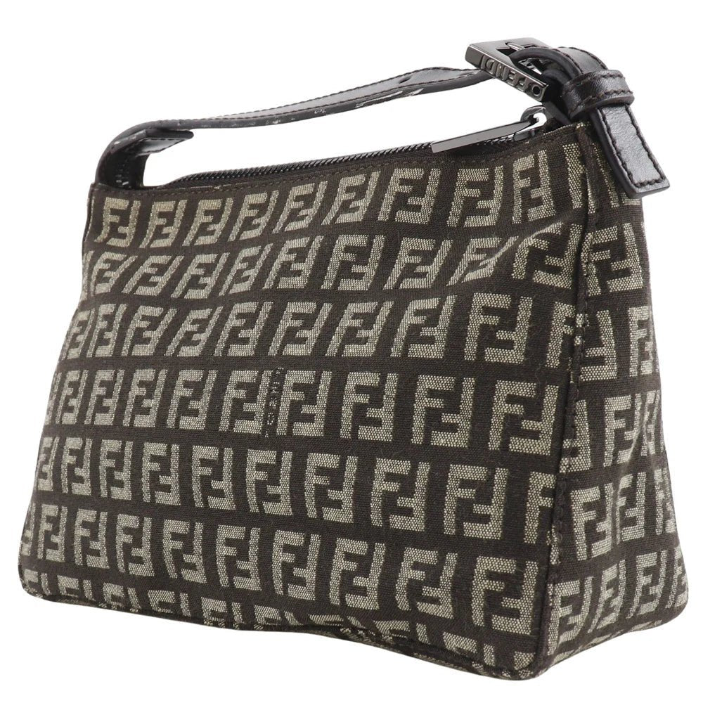 FENDI – Mini Pouch – Model No. 8N0001 – Zucchino Canvas – Early 2000s – 100% Authentic Pre - Owned – Made in Italy – Item No. I151525071 - LLUXE.CA
