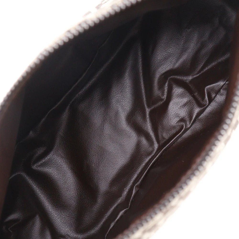 FENDI – Mini Pouch – Model No. 8N0001 – Zucchino Canvas – Early 2000s – 100% Authentic Pre - Owned – Made in Italy – Item No. I151525071 - LLUXE.CA