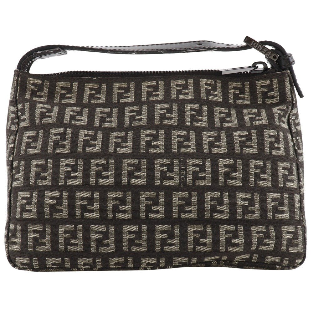 FENDI – Mini Pouch – Model No. 8N0001 – Zucchino Canvas – Early 2000s – 100% Authentic Pre - Owned – Made in Italy – Item No. I151525071 - LLUXE.CA