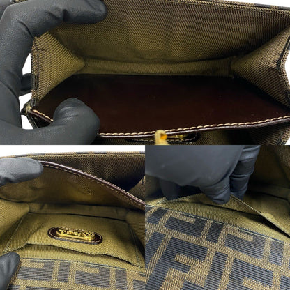 FENDI Mini, Zucca FF Pattern Pre Owned 100% Authentic (Genuine) - LLUXE.CA