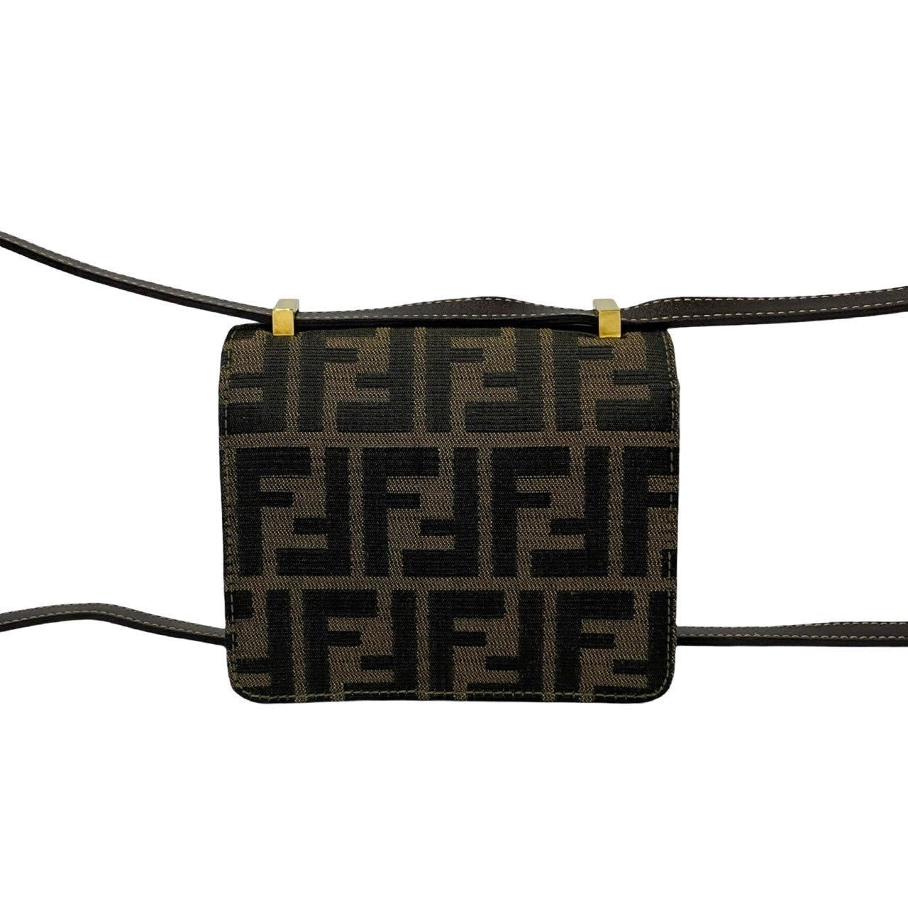 FENDI Mini, Zucca FF Pattern Pre Owned 100% Authentic (Genuine) - LLUXE.CA