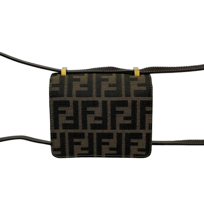 FENDI Mini, Zucca FF Pattern Pre Owned 100% Authentic (Genuine) - LLUXE.CA