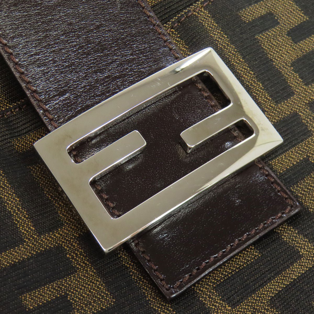 FENDI – Shoulder Bag – Zucca Pattern – Silvia Venturini Fendi – Early 2000s – 100% Authentic Pre - Owned Item No.75415002 - LLUXE.CA