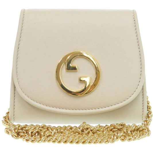 GUCCI – Bifold Chain Wallet – Blondy – Model No. 725219 – Alessandro Michele – Circa 2023 – 100% Authentic Pre - Owned - LLUXE.CA