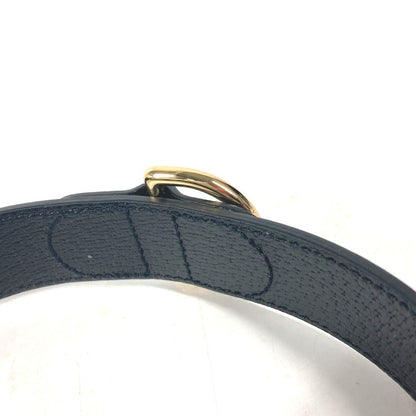 GUCCI – GG Leather Pet Collar / Belt – Model No. 695256 – Alessandro Michele – Circa 2020s – 100% Authentic Pre - Owned - LLUXE.CA