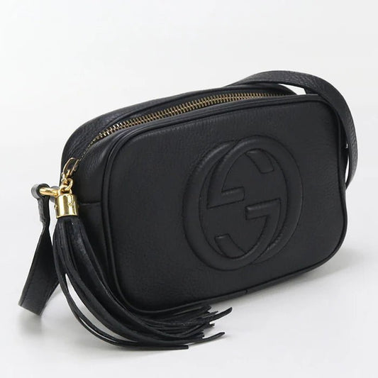 GUCCI – Soho Diagonal Shoulder Bag – Model No. 347994 – Frida Giannini – 2013 – 100% Authentic Pre - Owned - LLUXE.CA