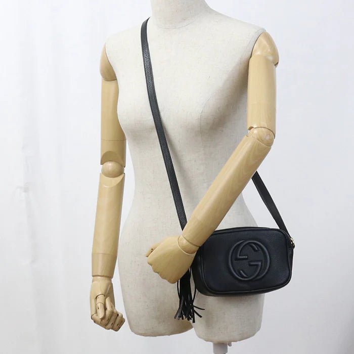 GUCCI – Soho Diagonal Shoulder Bag – Model No. 347994 – Frida Giannini – 2013 – 100% Authentic Pre - Owned - LLUXE.CA