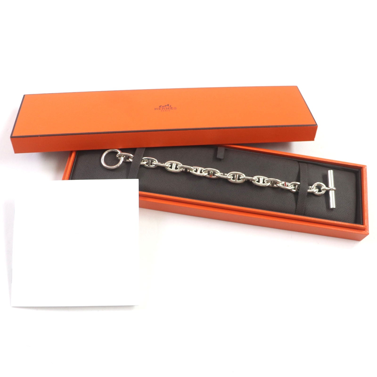 HERMÈS Chêne Dunkel Bracelet 00019527 (Circa 2022) by Pierre Hardy – 925 Sterling Silver, Pre - Owned, 100% Authentic (Genuine) - LLUXE.CA