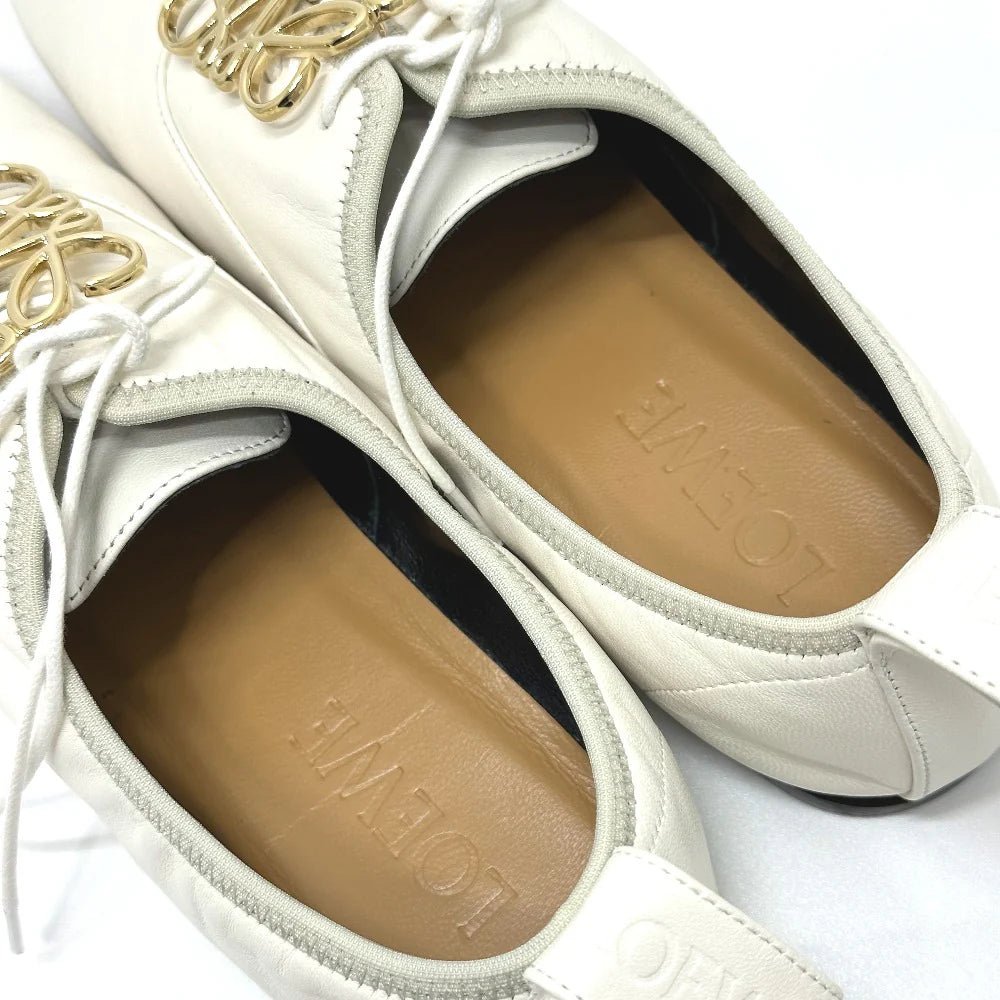 LOEWE – Leather Shoes – Model No. L814S02X10 / Anagram Soft Derby – Jonathan Anderson – 2022 – 100%Authentic Pre - Owned - LLUXE.CA