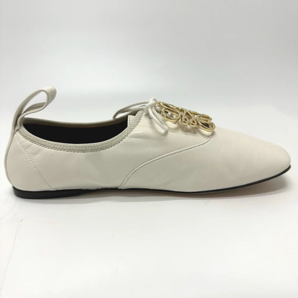 LOEWE – Leather Shoes – Model No. L814S02X10 / Anagram Soft Derby – Jonathan Anderson – 2022 – 100%Authentic Pre - Owned - LLUXE.CA