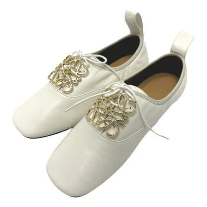 LOEWE – Leather Shoes – Model No. L814S02X10 / Anagram Soft Derby – Jonathan Anderson – 2022 – 100%Authentic Pre - Owned - LLUXE.CA