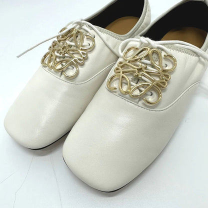 LOEWE – Leather Shoes – Model No. L814S02X10 / Anagram Soft Derby – Jonathan Anderson – 2022 – 100%Authentic Pre - Owned - LLUXE.CA