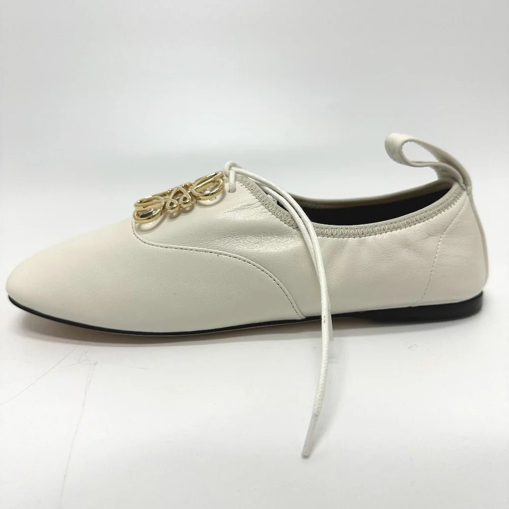 LOEWE – Leather Shoes – Model No. L814S02X10 / Anagram Soft Derby – Jonathan Anderson – 2022 – 100%Authentic Pre - Owned - LLUXE.CA