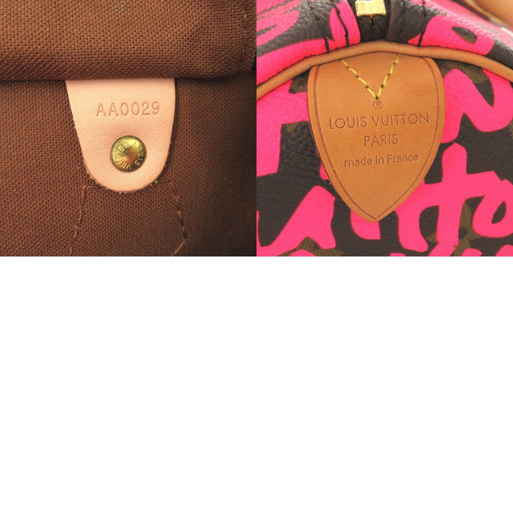 LOUIS VUITTON x Stephen Sprouse Speedy 30 Limited Edition (Circa 2001) Monogram Graffiti – Pre - Owned, 100% Authentic 5F1532EAL6 - LLUXE.CA