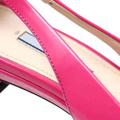 PRADA – Pumps – Pink Leather – Miuccia Prada – Circa 2015 – 100% Authentic Pre - Owned - LLUXE.CA