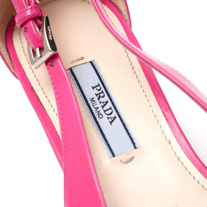 PRADA – Pumps – Pink Leather – Miuccia Prada – Circa 2015 – 100% Authentic Pre - Owned - LLUXE.CA
