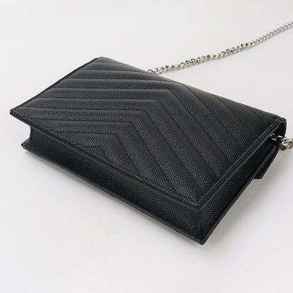 SAINT LAURENT – Envelope Cassandra Chain Wallet – Model No. 742920 – Anthony Vaccarello – 2023 – 100% Authentic Pre - Owned Item No.: usdsl95273011 - LLUXE.CA